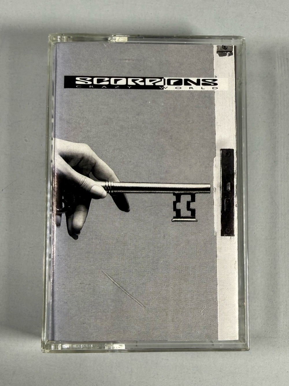 Scorpions-Crazy World Cassette Tape